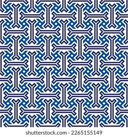 Tribal wallpaper. Seamless image. Geometric backdrop. Ethnic ornament. Folk pattern. Mosaics motif. Grid background. Digital paper. Textile print. Abstract web illustration. Vector art work.