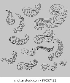 tribal wings