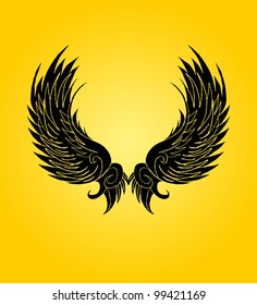 tribal wings