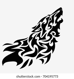 5,661 Wolf Tribal Vector Images, Stock Photos & Vectors 