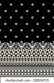 Tribal,ethnic pattern,background with geometric elements.