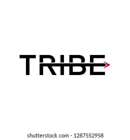 Tribe logo vector. 