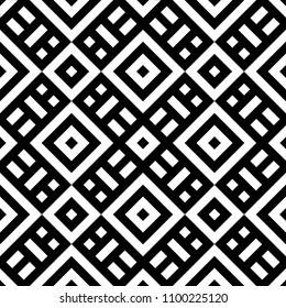 Tribe motif. Ethnic wallpaper. Ancient mosaic. Ethnical folk image. Tribal ornament. Embroidery background. Digital paper, web design, textile print, backdrop. Seamless abstract art. Vector artwork.