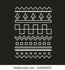 Tribe of Tribal Black and White