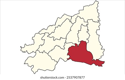 Tribeniganj Supaul mapa, Supaul Distrito, Bihar Estado, República de India, Gobierno de Bihar, territorio indio, India oriental, política, aldea, turismo