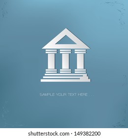 Tribunal symbol,vector