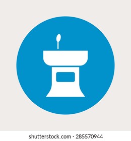 Tribune icon. 