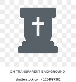 Tribune icon. Trendy flat vector Tribune icon on transparent background from Religion collection. 