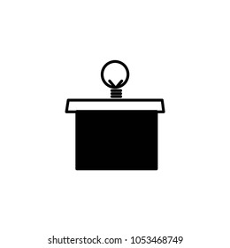 tribune icon vector
