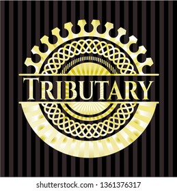 Tributary gold emblem