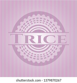 Trice pink emblem