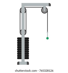 triceps press down equipment