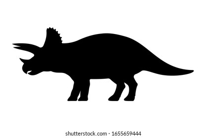 Featured image of post Simple Triceratops Silhouette