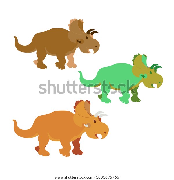 Triceratops Vector Illustration Large Prehistoric Animals Stock Vector Royalty Free 1831695766 Triceratops Vector Illustration Large Prehistoric Animals Stock Vector Royalty Free 1831695766