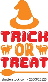 trich or treat vector file