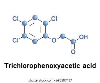 Trichlorophenoxyacetic acid a synthetic auxin, is a chlorophenoxy acetic acid herbicide used to defoliate broad-leafed plants