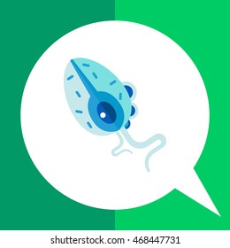 Trichomoniasis VaginalisVector Icon