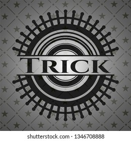 Trick black emblem