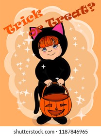 Trick or treat card