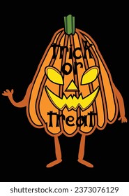 Trick Or Treat Cut File eps cut file for cutting machine