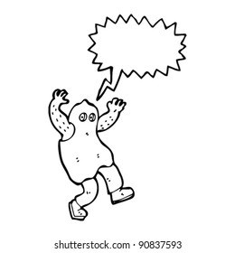 trick or treat ghost costume cartoon