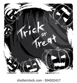 Trick or Treat Halloween. Halloween Background.