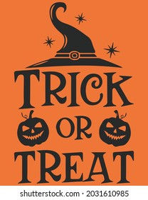 Trick Or Treat Halloween. Happy Halloween Background