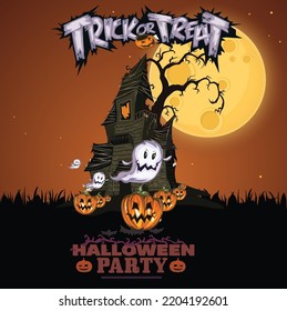 Trick or treat halloween party