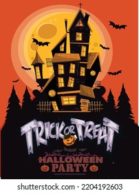 Trick or treat halloween party