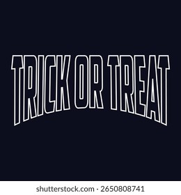 Trick or Treat Halloween social media saudação web banner template em laranja e cores pretas e laranja