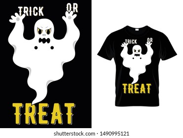 Trick Or Treat - Halloween T shirt Design