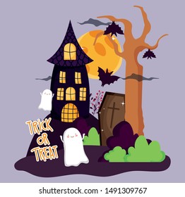 trick or treat - happy halloween
