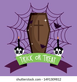 trick or treat - happy halloween