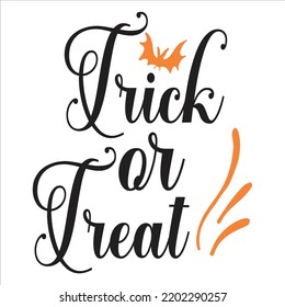 trick Or Treat, Happy Halloween Shirt Print Template Sweeet Halloween Pumpkin candy Scary Boo Witch Spooky Bat Vintage Retro Grim Reaper Fairy hocus pocus, Sanderson sisters vector