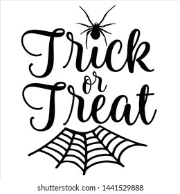 Trick Treat Lettering Vector Font Script Stock Vector (Royalty Free ...