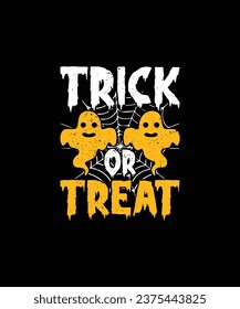 Diseño de camisetas de mascota TRICK OR TREAT