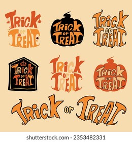Trick or treat is a popular Halloween tradition in which children, often dressed in costumes, go door-to-door in their neighbourhoods asking for candy or treats.
