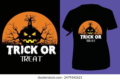 Camiseta de truco o regalo, Camiseta de Halloween de Boo divertido, Camisetas de Halloween lindas