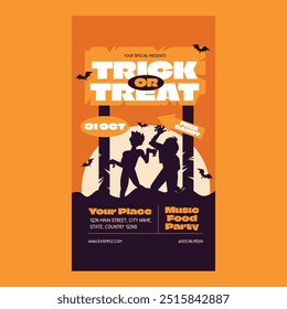 Trick Or Treat Social Media Story