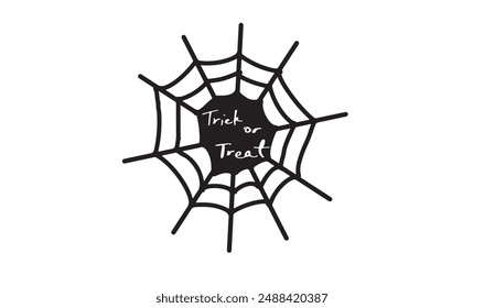 Trick of treat spider black dark silhouette color symbol sign happy halloween october 31 thirty one date day month autumn spider pumpkin horror holiday party spooky costume ghost jack bat creepy scary