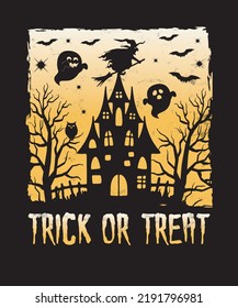 TRICK OR TREAT T SHIRT DESIGN