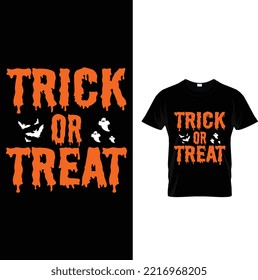 Trick Or Treat T-shirt Design