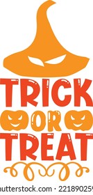 trick or treat vector file