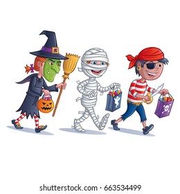 Trick or Treating Kids