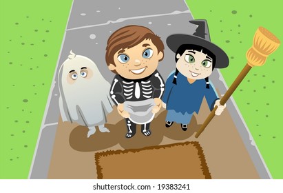 Trick or Treat-vector