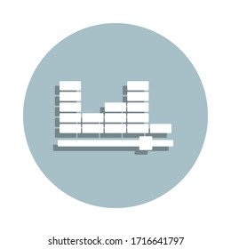 Trick tuning badge icon. Simple glyph, flat vector of seo and development icons for ui and ux, website or mobile application