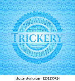 Trickery water emblem.
