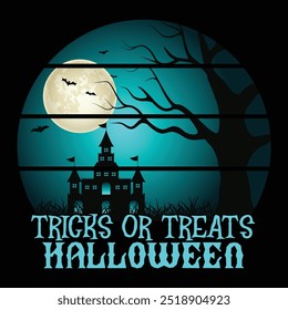 Tricks or Treats Halloween, Happy Halloween, Halloween T-Shirt logo
