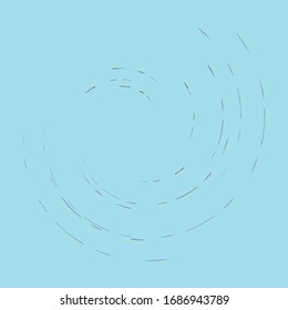 tricolor curly, coil, gyration volute shape. twine vortex rotating in concentric, radial, radiating and circular, circling fashion