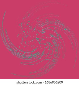 tricolor curly, coil, gyration volute shape. twine vortex rotating in concentric, radial, radiating and circular, circling fashion